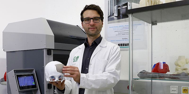 DDI Dr. Matthias Katschnig, Kunststofftechniker an der Montanuniversität Leoben