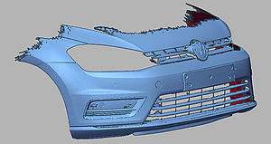 Golf VII Front Scan - Yes, WE (S)CAN! TÜV AUSTRIA Automotive 3D Scan