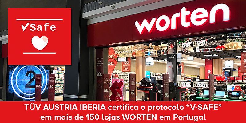 TÜV AUSTRIA Iberia: VSAFE-Zertifizierung bringt Sicherheit für Unternehmen: worten - Elektronikhandelskette