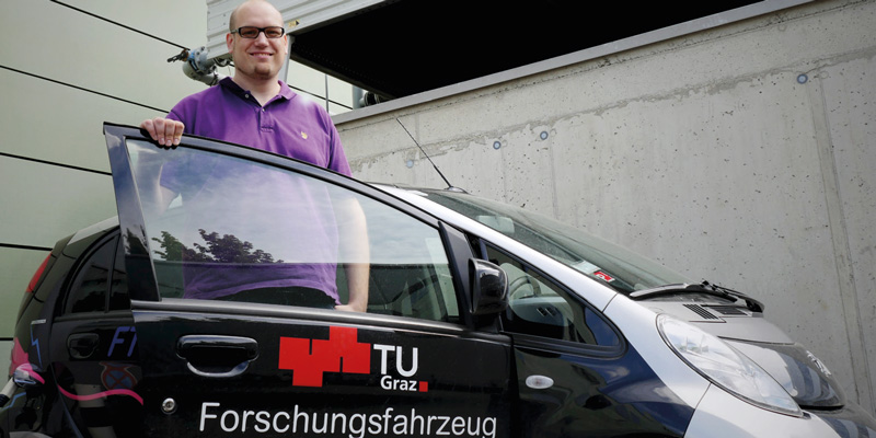 Manfred Großmann, TU Graz, TÜV AUSTRIA Wissenschaftsstipendiat 