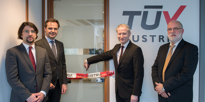 Büroeröffnung von TÜV AUSTRIA Belgium – OK Compost in Brüssel. 