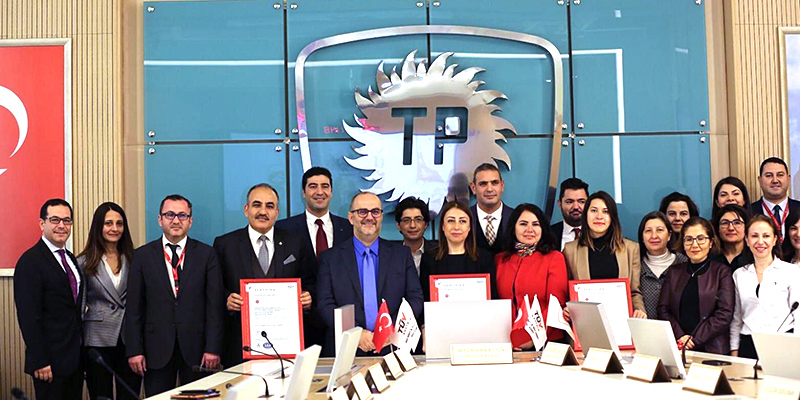Turkyie Petrolleri / Turkish Petroleum Corporation von TÜV AUSTRIA Turk zertifiziert: EN ISO 9001: 2015, TS EN ISO 14001: 2015 und TS EN ISO 45001: 2018 (C) TÜV AUSTRIA Group 
